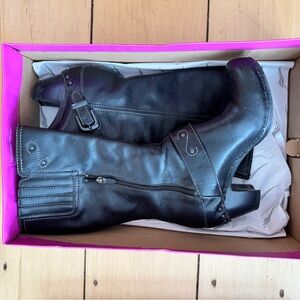 Dansko Black Leather Rylan Boots Sz. 39